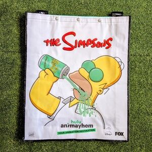 SDCC 2024 Comic Con San Diego Hulu Animayhem Homer Buzz Swag Bag Backpack New